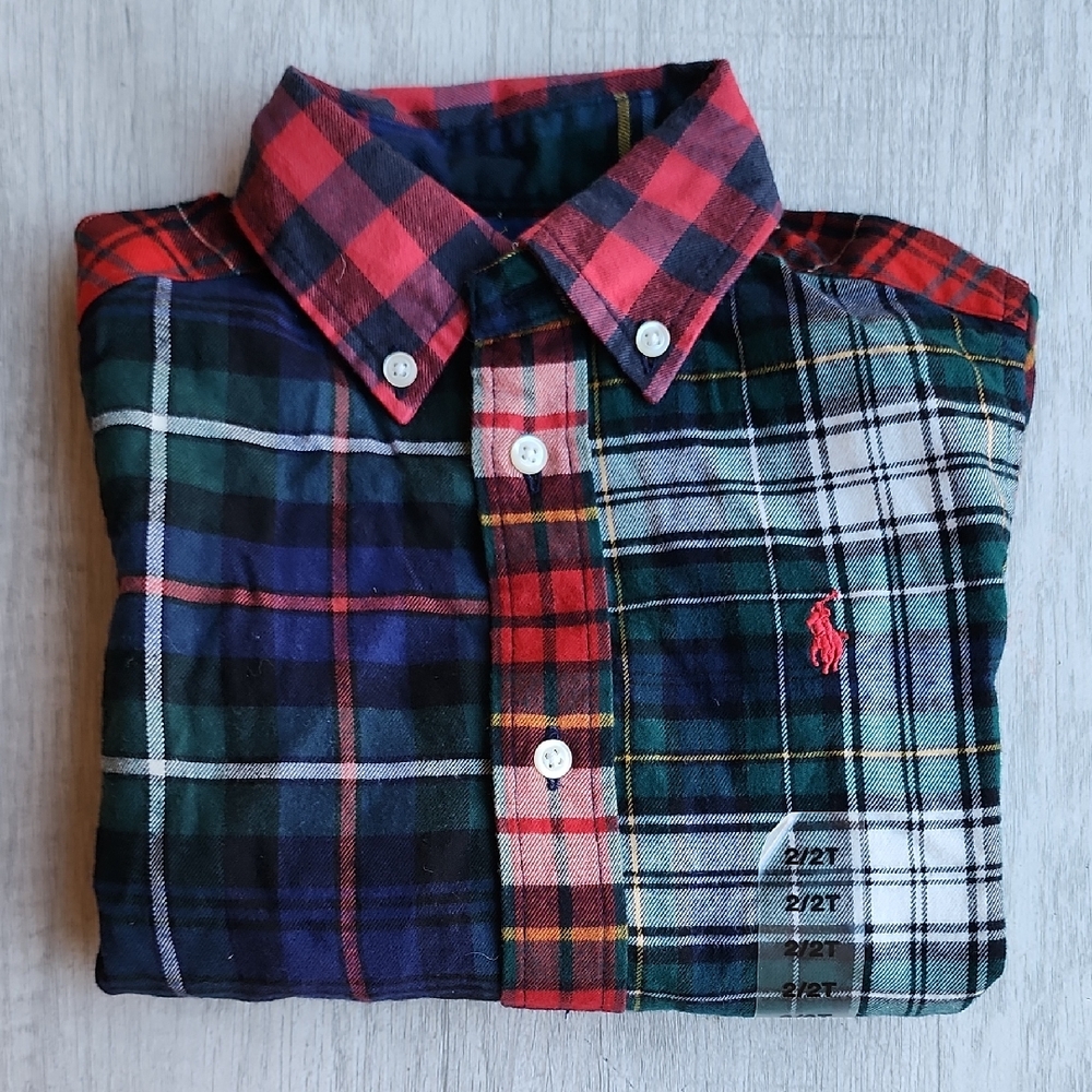 Ralph Lauren Flannel Shirt Nwot